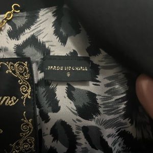 Ladies black Guess blazer size 6